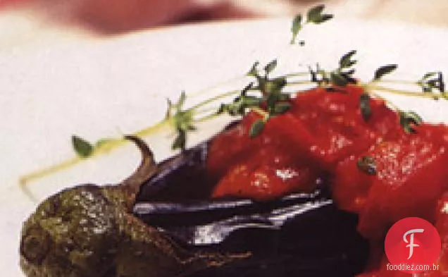 Berinjela Com Molho De Tomate Grosso