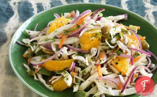 Erva-Doce-Laranja Slaw