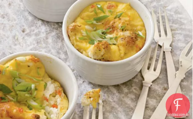 Frittatas De Salmão Defumado