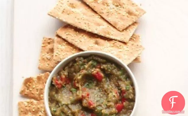 Caponata Com Pão Achatado