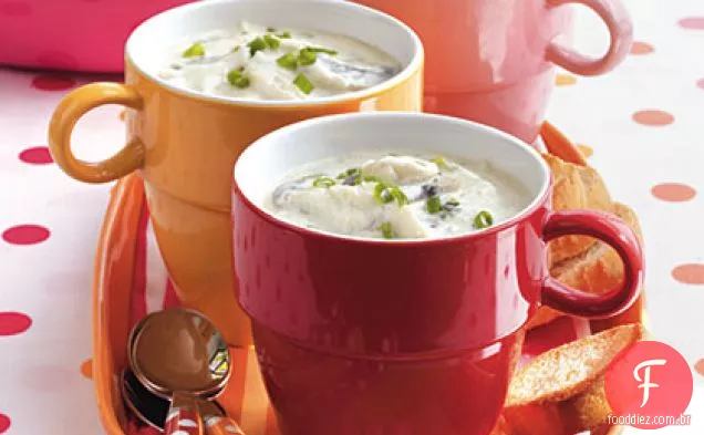 Almoço De Natal Crabmeat Bisque