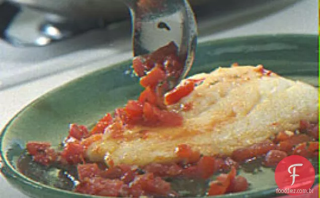 Bacalhau Em Caldo De Tomate Estragão