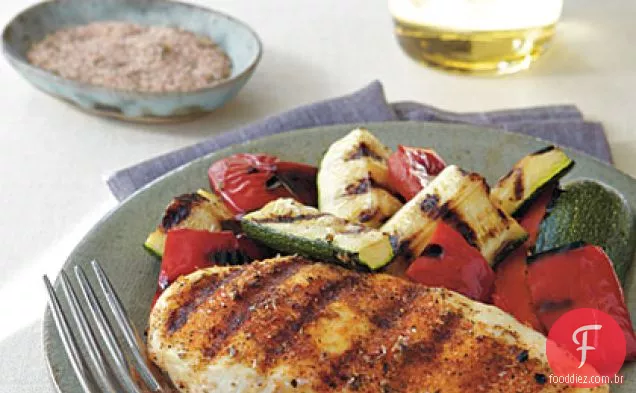 Frango Grelhado Com Ervas Picantes