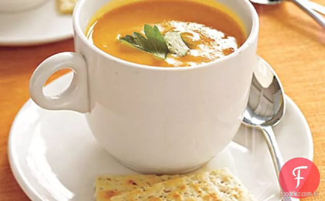 Sopa De Abóbora Picante
