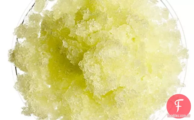 Honeydew Rose Water Granita