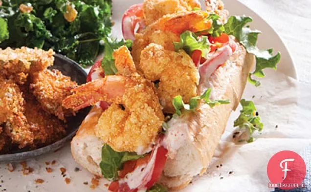Shorty Shrimp Po'boys
