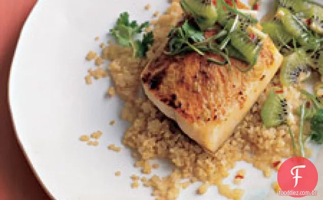 Bacalhau Preto Com Quinoa E Salsa Kiwi