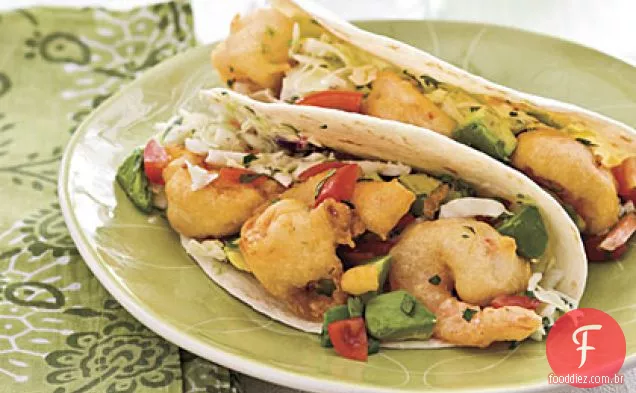 Tacos De Camarão Tempura