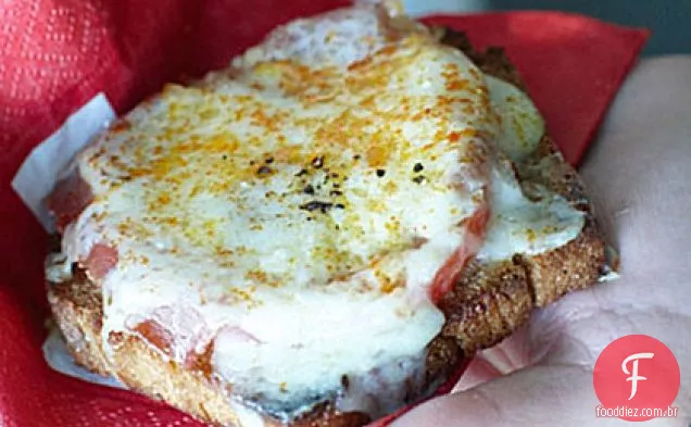 Sanduíches de tomate, Prosciutto e Gruyère