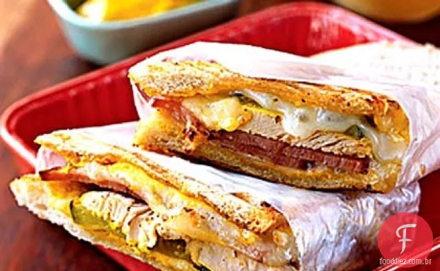 Sanduíches Cubanos Prensados