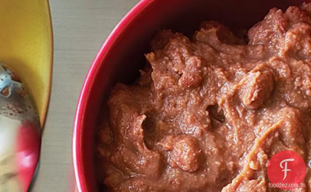 Chouriço Refried Beans