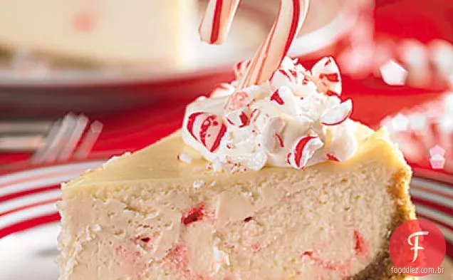 Peppermint Candy Cheesecake