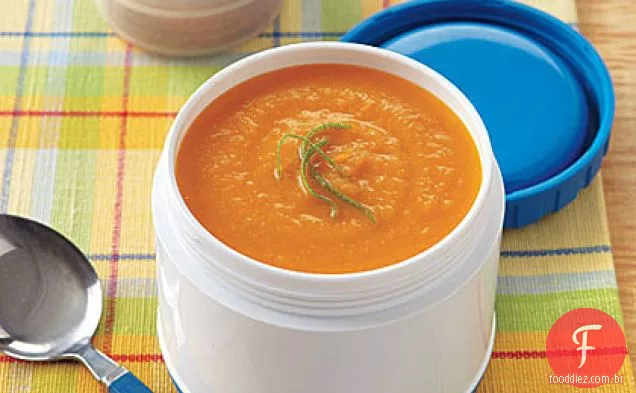 Sopa De Cenoura E Gengibre