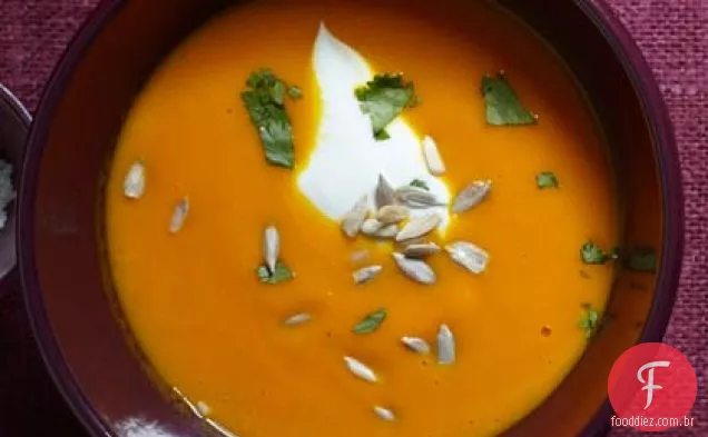 Sopa De Cenoura Doce