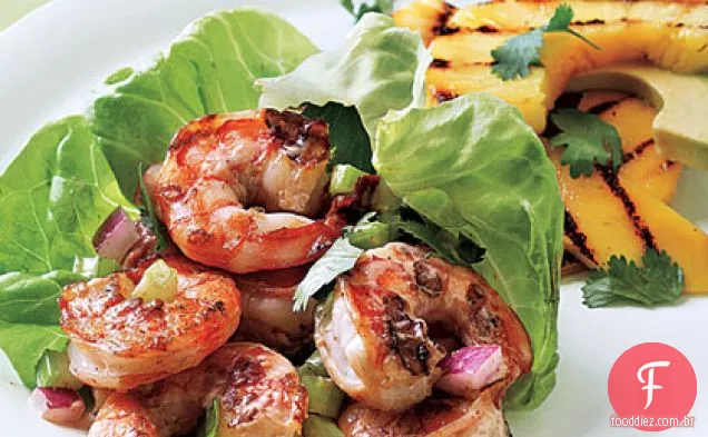 Salada Picante De Camarão Chipotle