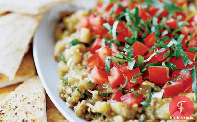 Salada de berinjela de Zee