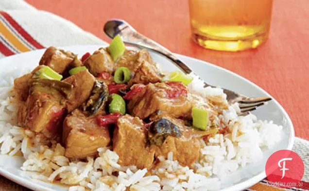 Carne De Porco Ao Estilo Caribenho