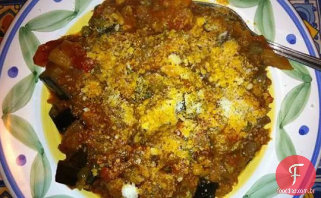 Caponata E Erva Polenta