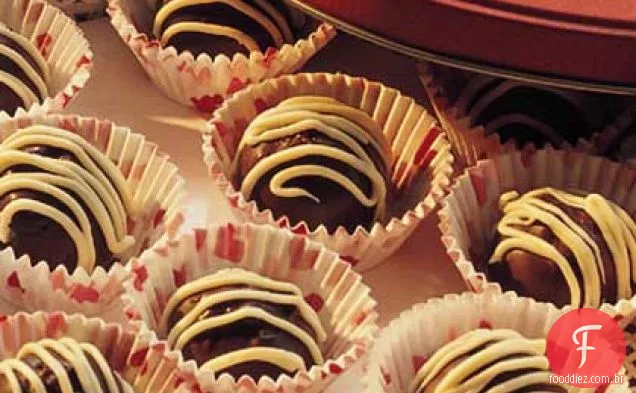 Trufas De Framboesa-Fudge