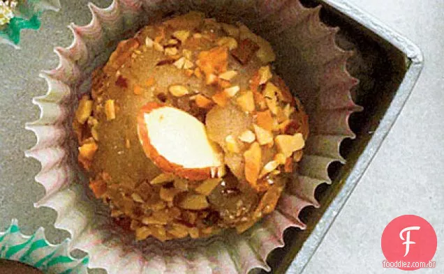 Trufas Do Bolo Da Libra Da Framboesa