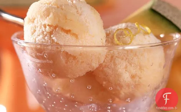 Cantaloupe Sherbet