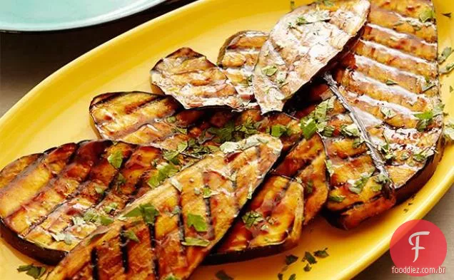 Picante Hoisin Vitrificada Berinjela