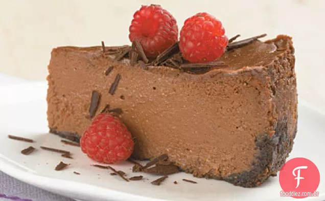Cheesecake De Chocolate Triplo