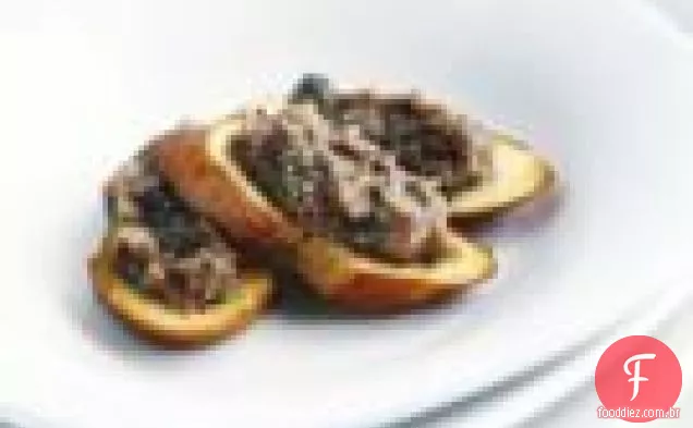 Bruschetta Com Caviar De Berinjela