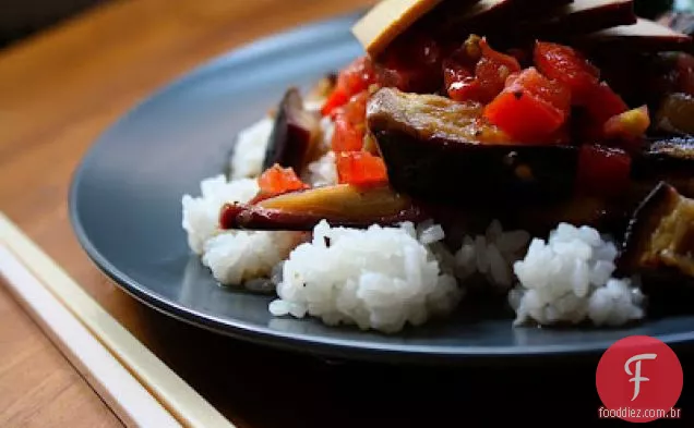 Salada De Berinjela Grelhada