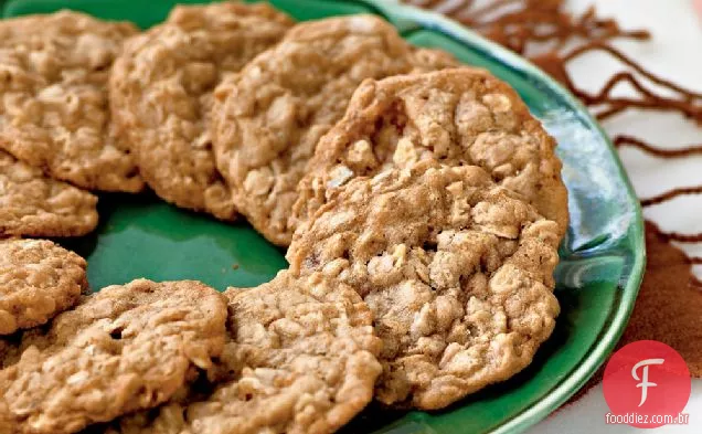 Biscoitos De Caramelo De Aveia