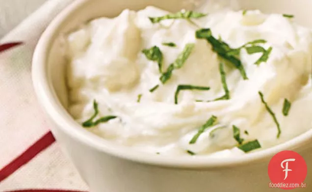Feta-Molho De Menta