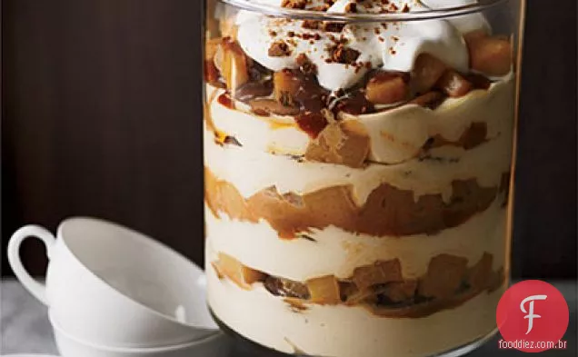 Caramelo-Pêra-Cheesecake Bagatela