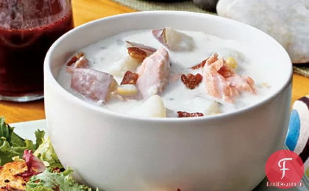 Sopa De Salmão