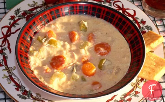 Sopa Vegetal De Queijo