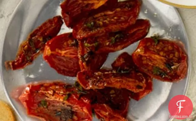 Tomate Tomilho Assado No Forno