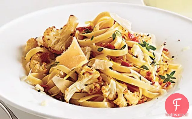 Couve-Flor Torrada Fettuccine