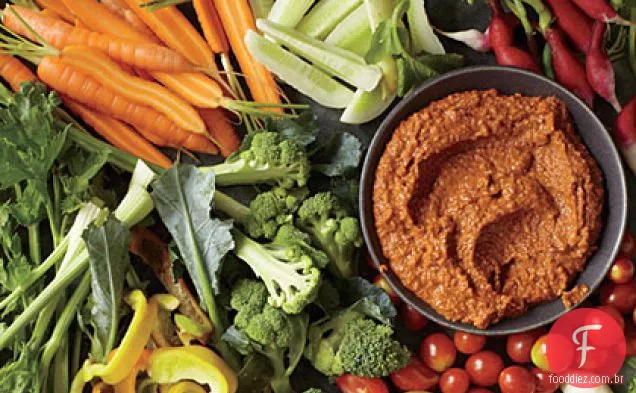 Molho catalão de pimenta e nozes (Salsa Romesco)