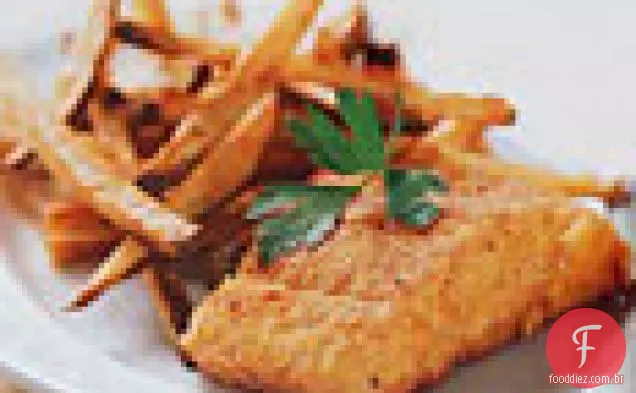 Bacalhau Frito No Forno Crocante