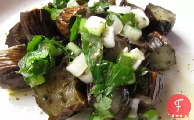 Salada De Berinjela Grelhada