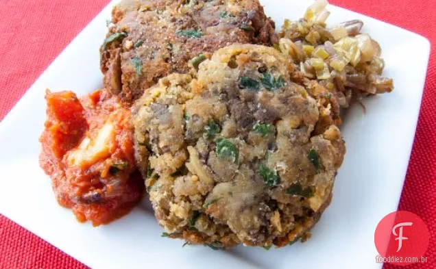 Bolos De Berinjela Grelhados Italianos