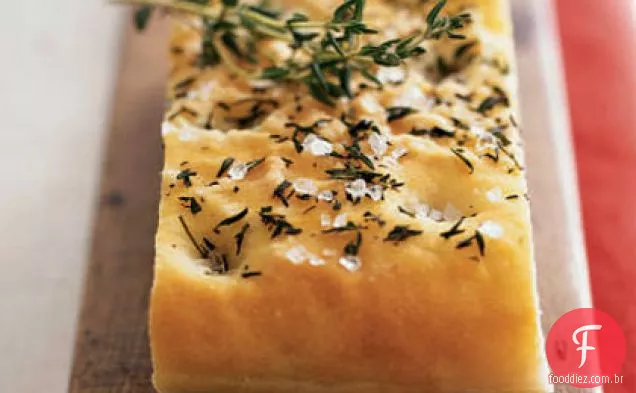 Alho-Tomilho Focaccia