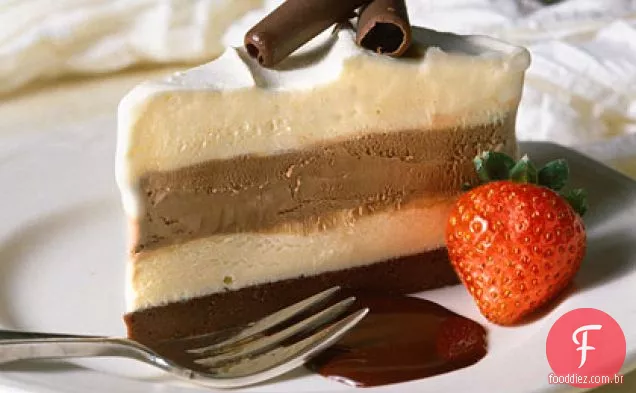 Torta De Brownie De Chocolate Congelada