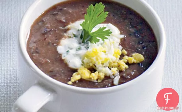 Sopa De Feijão Preto