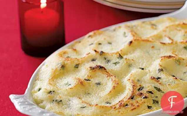 Alho Purê De Batata Gratinado