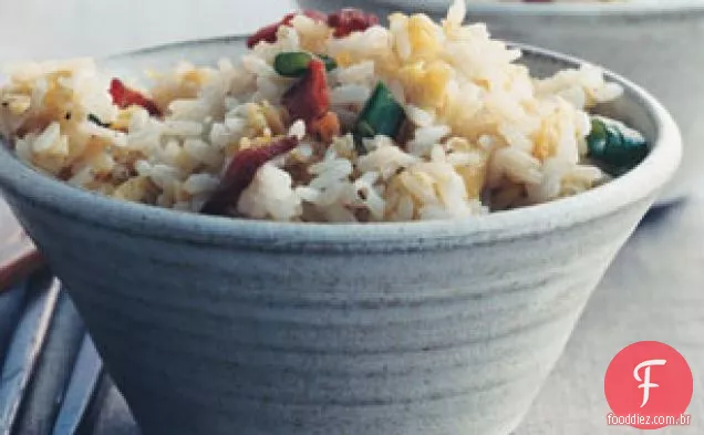 Arroz com Bacon e ovo