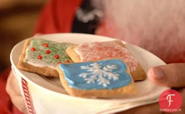 Biscoitos De Açúcar Fosco Com Limão