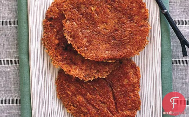 Parmesão e colorau Frico esfumaçado