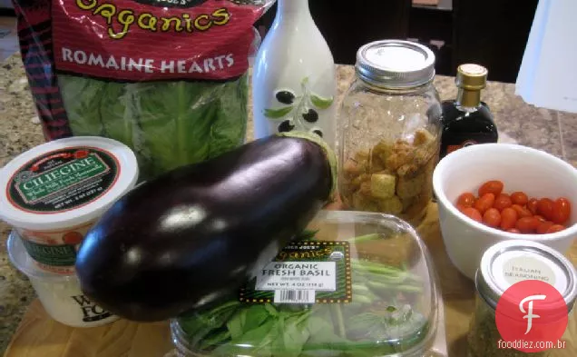 Salada Parm De Berinjela