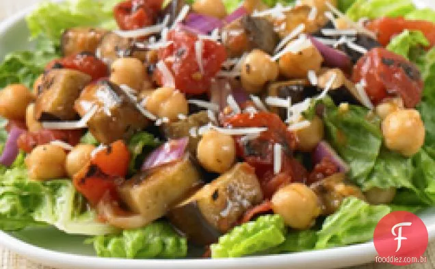 Salada De Berinjela Assada