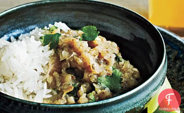 Salsa De Berinjela Assada